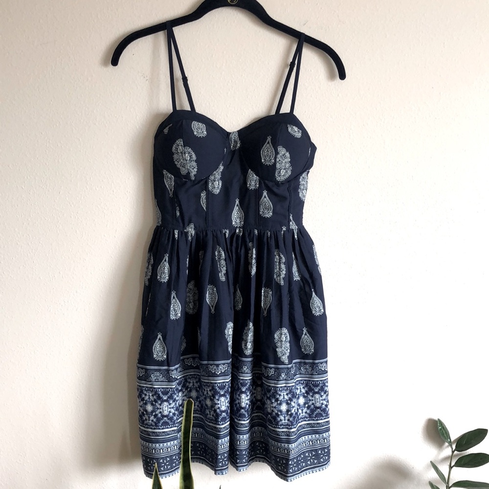 Navy Blue Sundress
